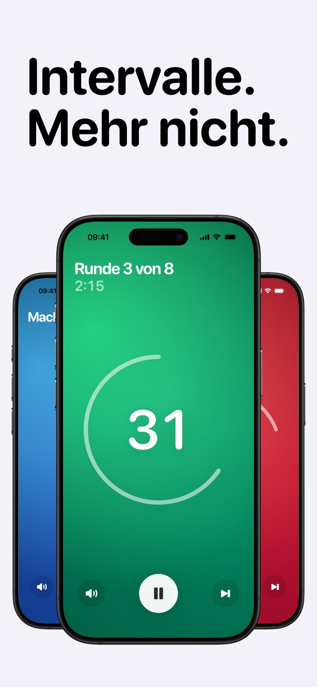 Intervalle. Mehr nicht.