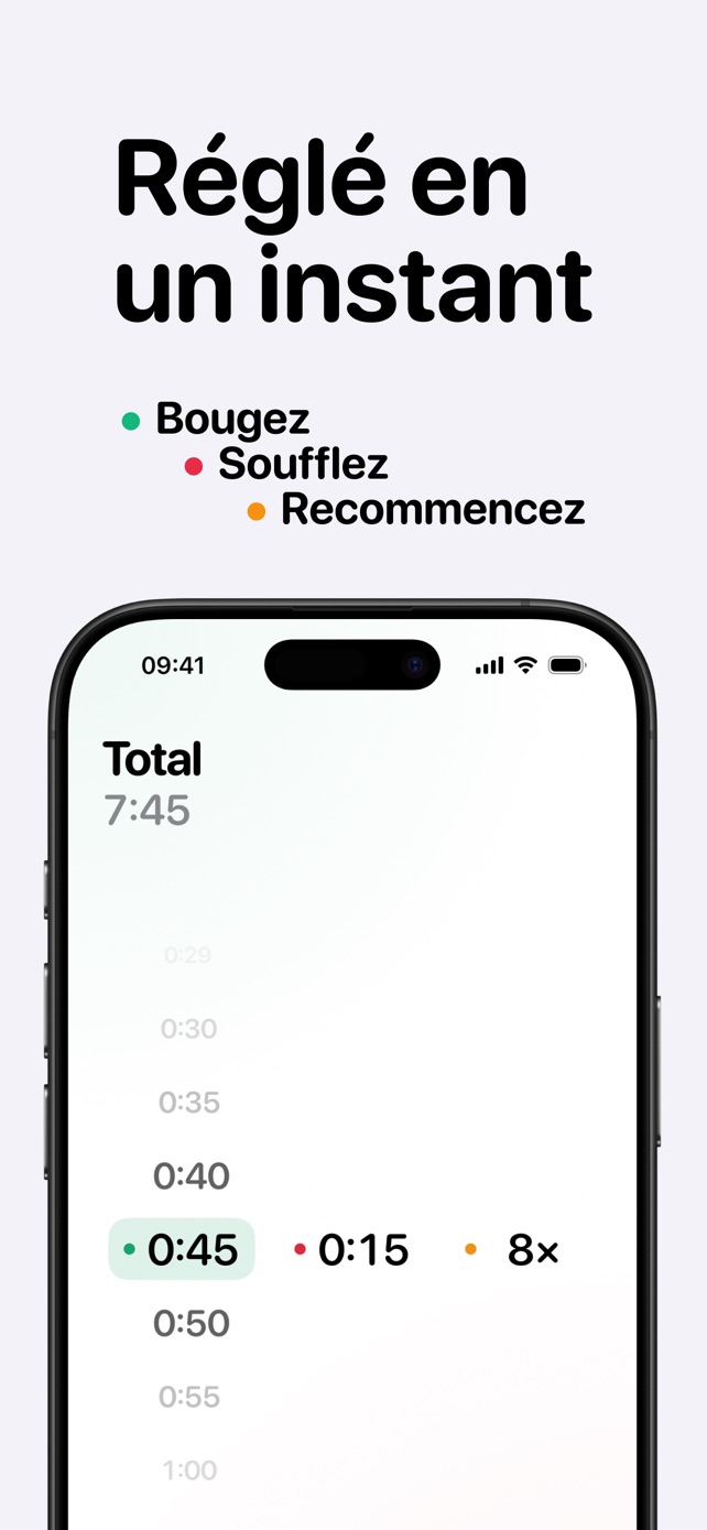 Réglé en un instant