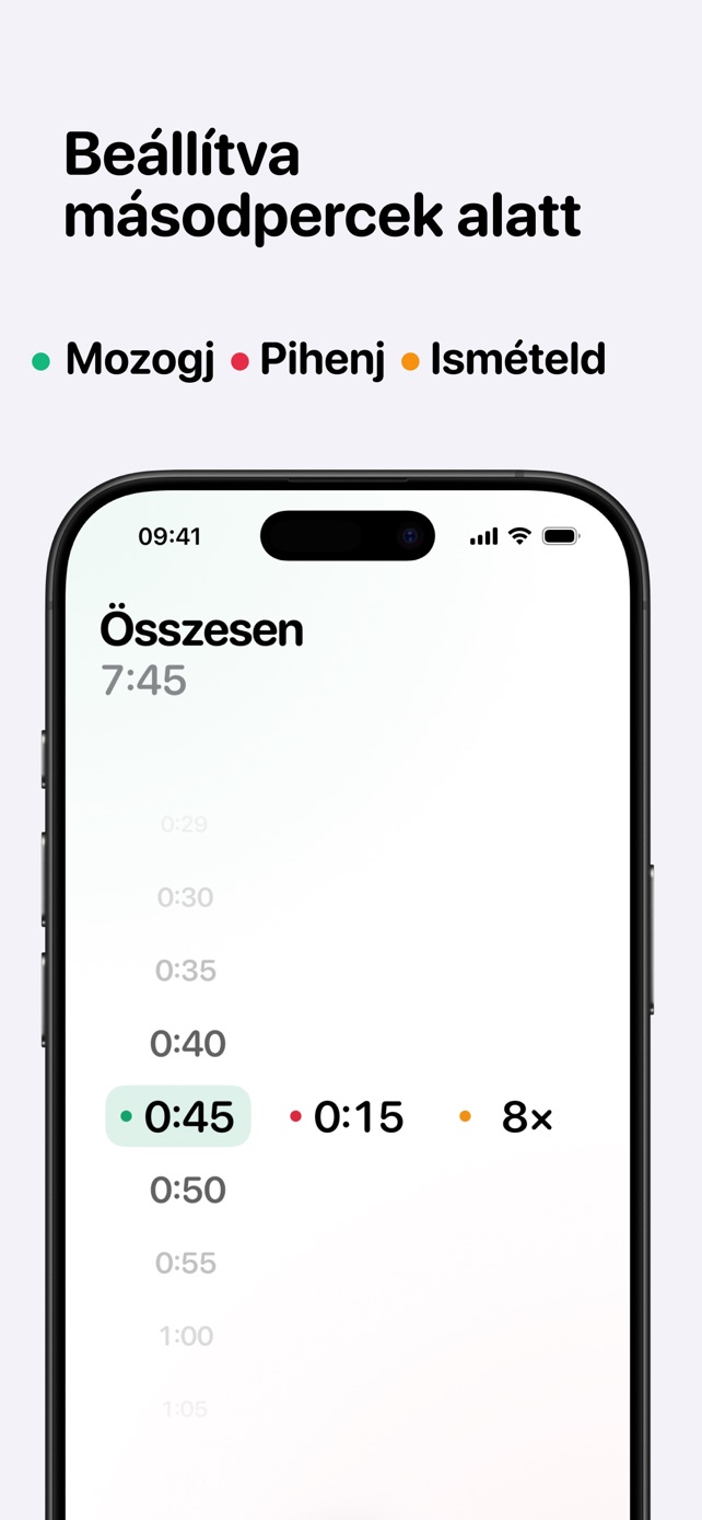 Beállítva másodpercek alatt