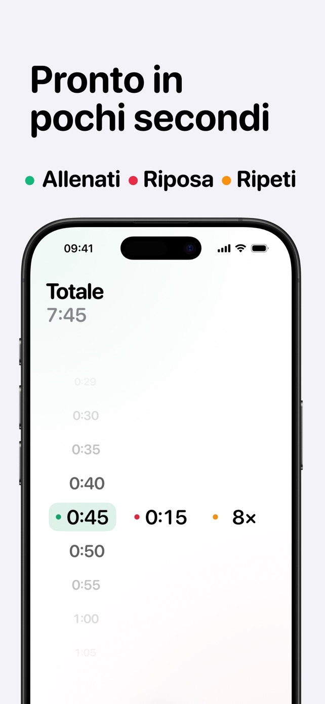 Pronto in pochi secondi