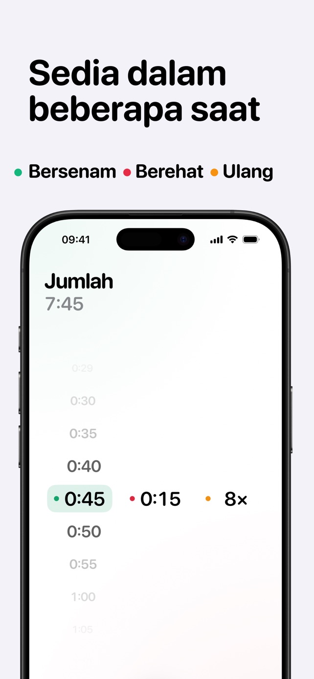 Sedia dalam beberapa saat