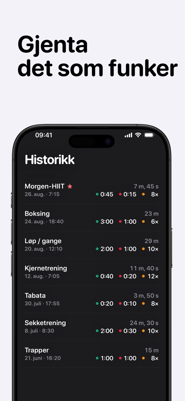 Gjenta det som funker