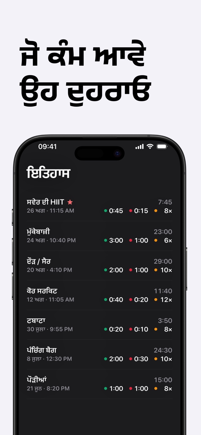 ਜੋ ਕੰਮ ਆਵੇ ਉਹ ਦੁਹਰਾਓ