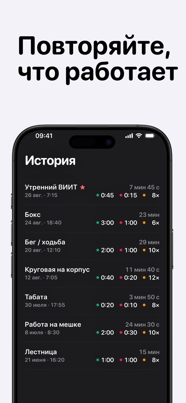 Повторяйте, что работает